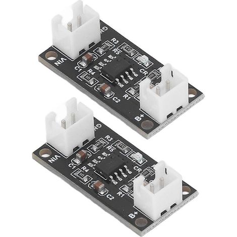2 Stück NiMH-Akku-Ladeplatinen 1S CC CV Kurzschlussschutz NiMH-Akku-Lademodul 1,5V MRB