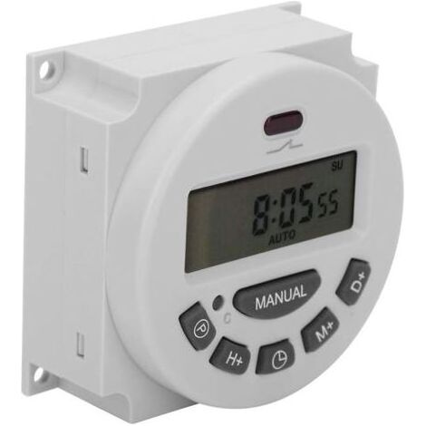L701-12V Interrupteur de Commande de Temps programmable numérique LCD minuterie électronique Micro-Ordinateur congénère(663.2cm) (1/5)