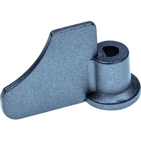 vhbw Dough Hook compatible with Moulinex STOOMKOKER BREAD MAKER OW300001 (FR) Bread-Maker - Mixing Paddle, 6.6 x 5.1 cm, Aluminium Alloy, Grey