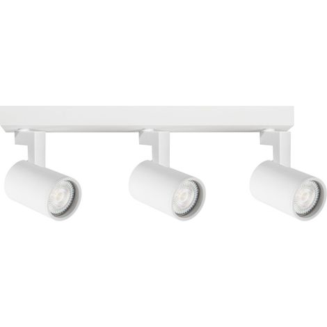 Plafonnier/Applique 3 spots blanc GU10 10W Polux LYNX (1/4)