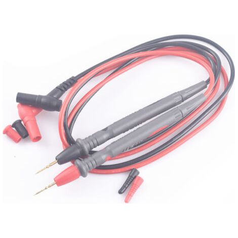 Stylo de Test à pointe Fine 1000V 10A, fil de cuivre de haute précision, sondes plaquées or pour multimètre électronique (1/5)