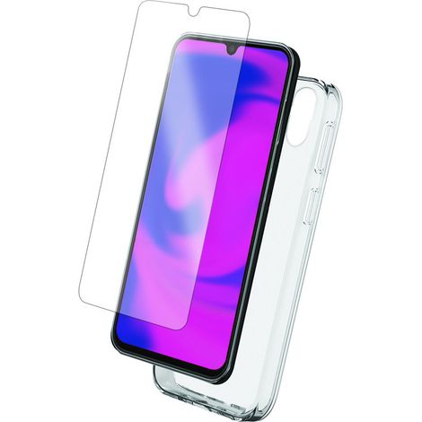 Pack protection coque transparente+verre trempé pour Samsung Galaxy A05S (1/2)