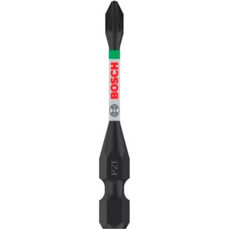 Bosch Accessori - Set di punte estese PZ1, lunghezza 55 mm, 2 pezzi. 2608522543