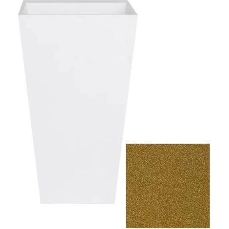 Vasque sur pieds doré GLAM VERA (1/3)