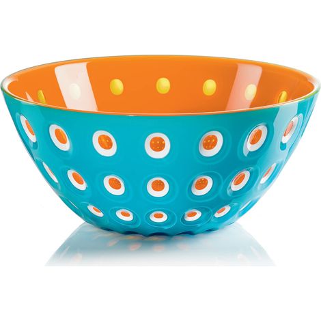 GUZZINI CIOTOLA 25 CM LE MURRINE AZZURRO/BIANCO/ARANCIONE ACCESSORI TAVOLA (1/3)
