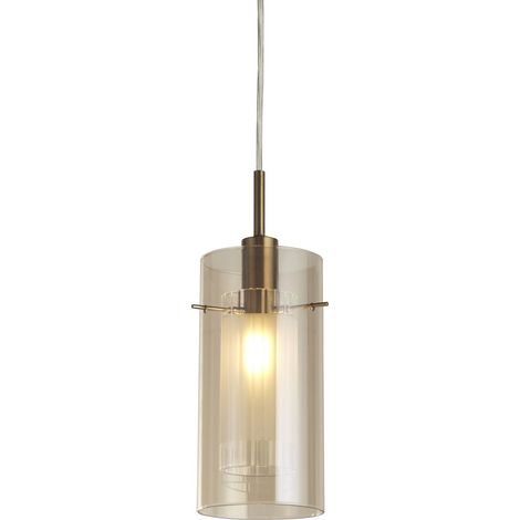 Searchlight Duo 3 Suspension Duo III Bronze, Verre à Champagne (1/4)