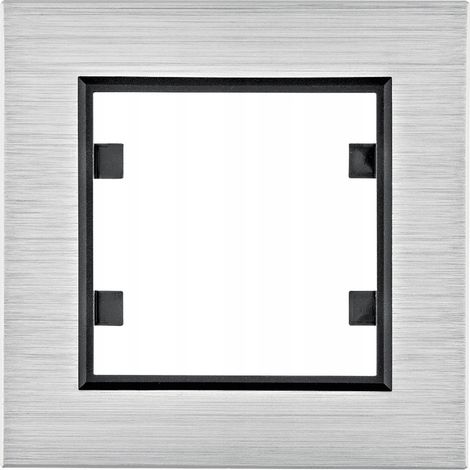 Marco Hager lumina passion aluminio cepillado IP20 (1/3)