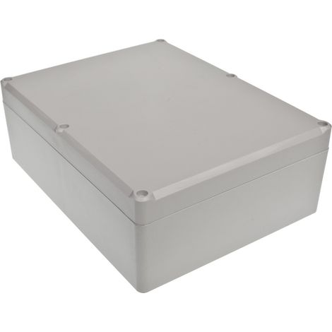 Boîtier RS PRO en ABS, 225 x 174.8 x 81.25mm, Gris IP65, Blindé ( Prix pour 1 ) (1/3)