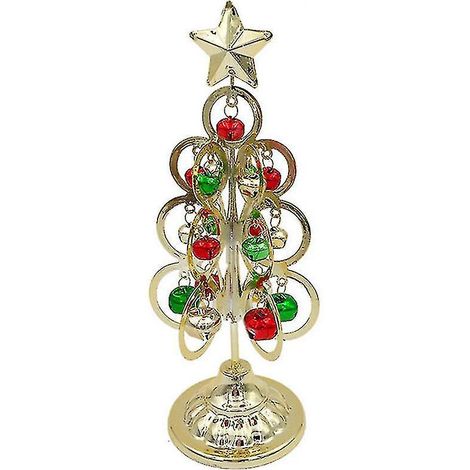 Mini sapin de Noël en fer pour la maison, les fêtes et le bureau. Décoration de Noël (1/5)