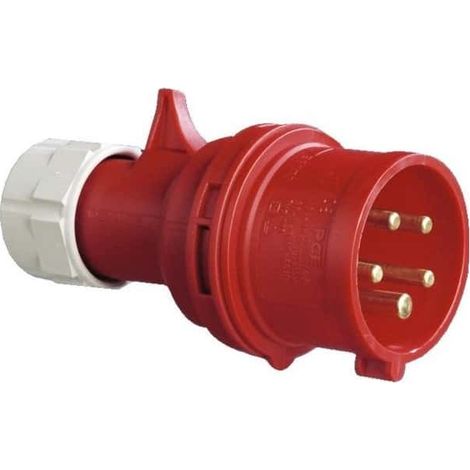 Ficha macho 5 bornes P 17/32 A