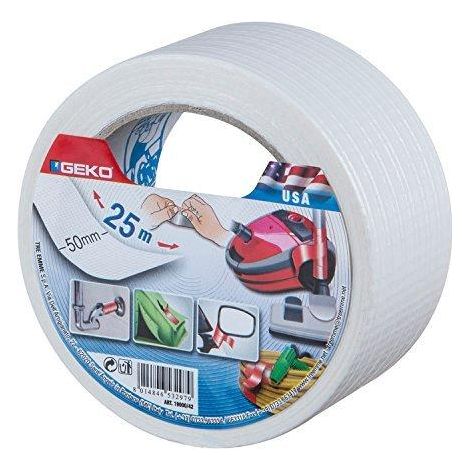 Nastro telato bianco 50 mm x 25 m (1/2)