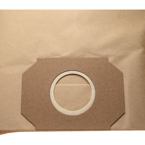 vhbw 5x sacchetto sostituisce Thomas Set 350, 787104 per aspirapolvere - carta, 32cm x 90cm beige