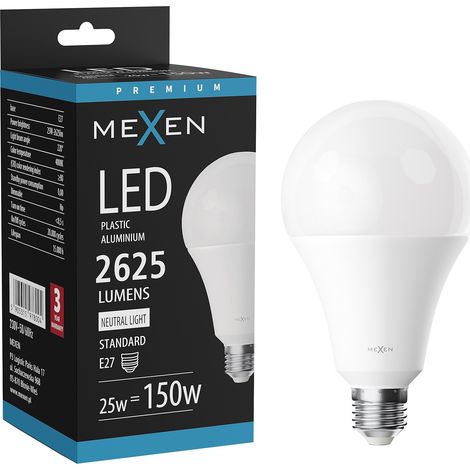 Mexen Nova Bombilla LED E27, A95, 25W, Neutra - 4000K, 2625 lm - L100-E27-2540-01 (1/5)