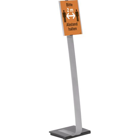 DURABLE, Panneau sur pied avec tableau d'affichage, en