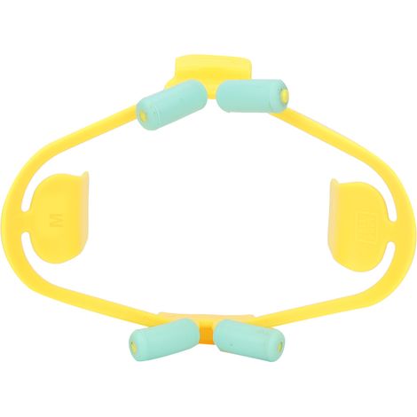 Ouvre-bouche dentaire 3D jaune, écarteur de joues et lèvres pour soins orthodontiques (1/5)