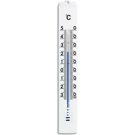 TFA Dostmann Innen-Außen Thermometer Kunststoff ,weiß