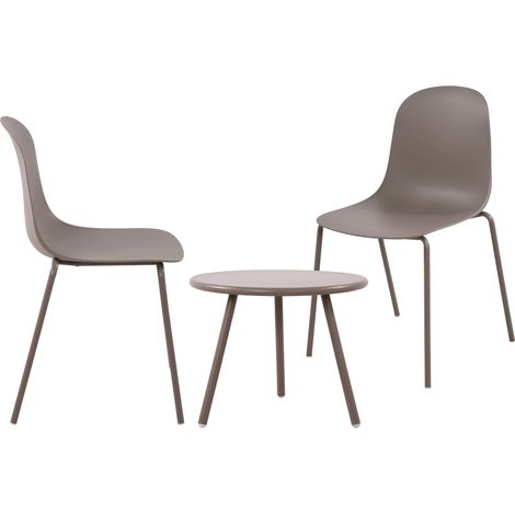 Ensemble de 2 sièges Berdin Taupe (1/5)
