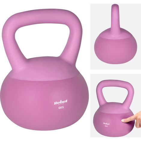 Weiche Kettlebell 6kg REBEL ACTIVE (1/5)