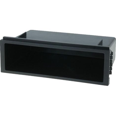 Vide poche VP06 1DIN compatible avec emplacement auto radio ISO - Prof 103mm - ouv 168x49mm