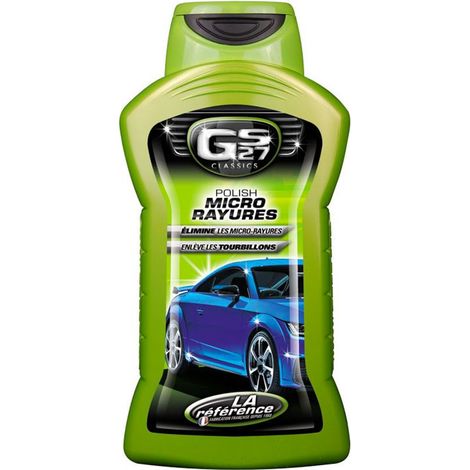 Polish micro rayures – Technologie micro-abrasive – Élimine micro-rayures et défauts carrosserie – Pour professionnels et semi-professionnels – Gs27