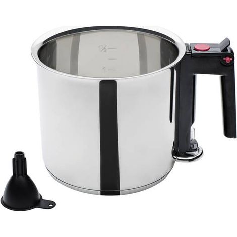 GSW Wasserbad aus Edelstahl 1,5 L 16 cm (1/3)