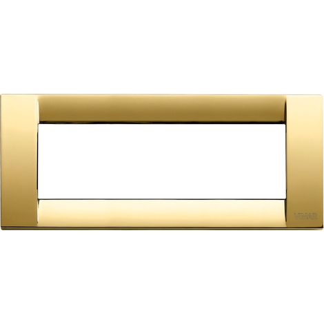 VIMAR - 16736.32 Placca Classica 6M oro lucido
