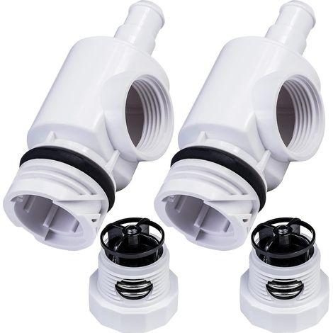 Kit di ricambio per raccordo a parete a disconnessione rapida D29 UWF aggiornato e valvola di riduzione della pressione 9-100-9002 per pulitore automatico per piscina Polaris Zodiac 180 280 380 480 39 (1/5)