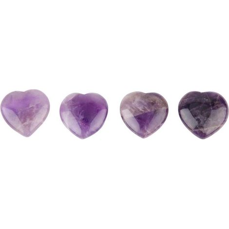 Natürliches Fluoritherz, Heilkristall, Liebesstein, Amethyst, Wohndekoration (1/5)