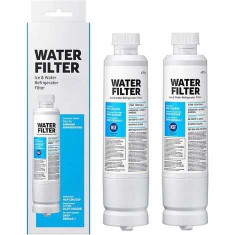 3-pack, Replacement refrigerator water filter, compatible with Samsung DA29-00020B, DA97-08006A-1, HAF-CIN/EXP (1/5)