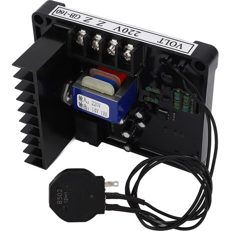 Régulateur de tension automatique 220 V (module régulateur AVR) pour générateur triphasé 400 V CA à 3 balais. (1/5)