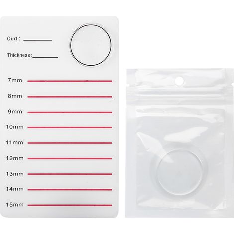 Support de cils à greffer oversized 01 - Coussinet en silicone pour extension de cils, outil de maquillage professionnel (1/5)