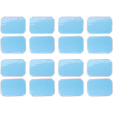 50pcs Electrodes Gel Pads Remplacement pour Ab Stimulateur Musculaire Abdominal, Accessoires de Rechange pour Appareil Fitness (1/5)