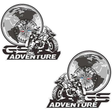 Valises en aluminium autocollantes pour BMW R1200GS, F850GS, F800GS, R1250GS, F750GS, R 1200, 1250, 850, 750 GS, GSA Rallye Adventure - 11 (1/5)