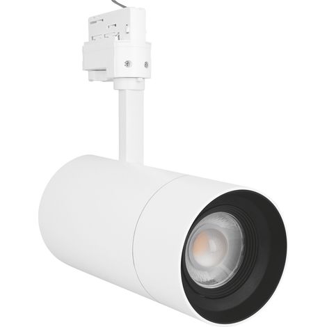 Faretto a binario TRACKLIGHT SPOT ZOOM DIM D85 25W 3000K 97R faretto bianco (1/3)