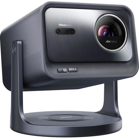 Hisense – Mini vidéoprojecteur UHD 4K 2600 ANSI lumens – Connectivité Wi-Fi 5 – Auto mise au point – Dolby Vision, HDR10, Netflix, YouTube