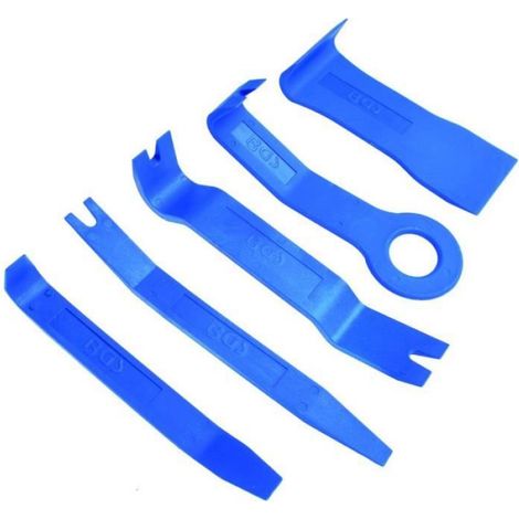 Outils de Dépose Clips - Noname - 5 Pièces - Plastique Haut de Gamme - Longueur 160-200 mm - Démontage Facile