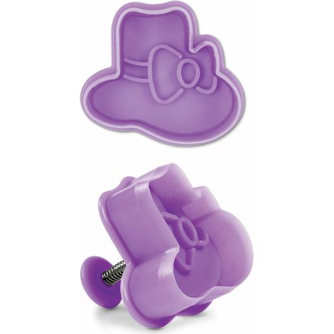 Städter Hut 5 cm Lila / Violett (1/5)