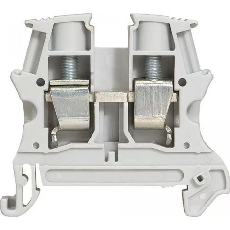 Legrand 037163 - Viking 3 screw rush block - 1 junction/1 inlet/1 outlet - gray - pitch 10
