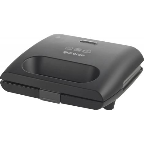 Gorenje SM703GCB Sandwich-Toaster 700 W Anzahl der Platten: 3 Anzahl der Kuchen: 2 Schwarz