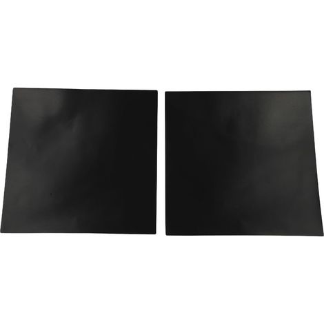 Lot de 2 patchs de réparation de revêtement d'étang 20,3 x 20,3 cm pour fuites en PVC EPDM – Joint hermétique pour piscines, bateaux gonflables, radeaux, tentes, feuilles résistantes aux UV (1/5)