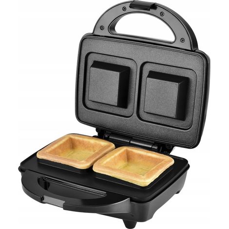 Waffel-, Keks-, Muffin- und Becherformer 600W Antihaftbeschichtung