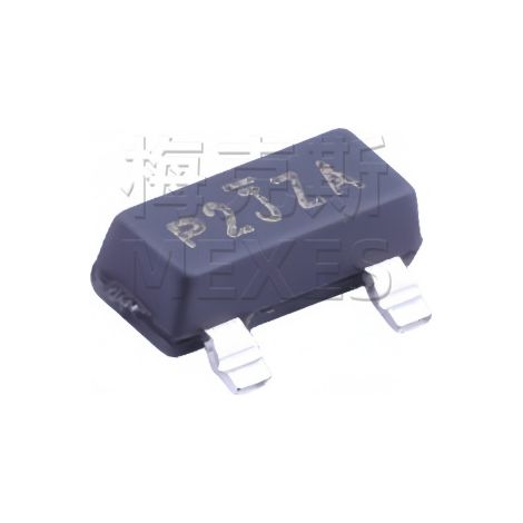 VISHAY SI2300DS-T1-GE3 SOT-23 P2 Screen Printed N Channel IC Chip Electronic Component, 5 units shipped.
