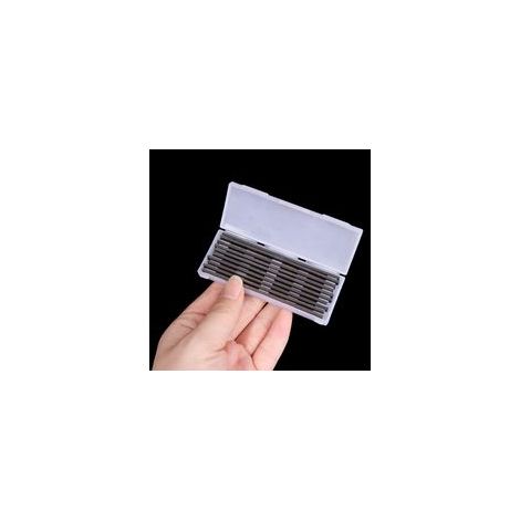 Lot de 10 lames de rabot électriques de 82 mm pour rabot électrique Dewalt, Makita & Black & Decker, accessoires d'outils de travail du bois haute performance pour rabotage de précision