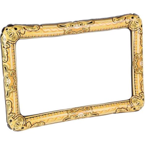 Inflatable Picture Frame - Gold - 70cm/28in - 50888