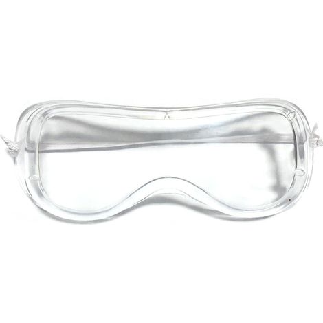 Geschlossene Polycarbonat-Schutzbrille, transparent, beschlagfrei, staubdicht, winddicht, vielseitig einsetzbar, für Outdoor-Sportarten und Spritzwasser