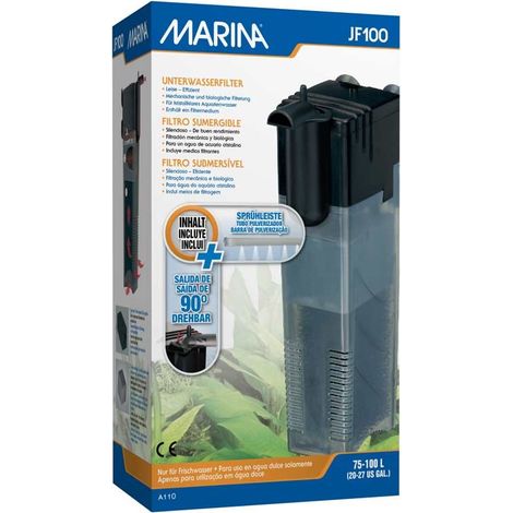 Interner Filter fÐ©r Marina Jet Flo 100 Aquarien fÐ©r Aquarien von 75 bis 100 l