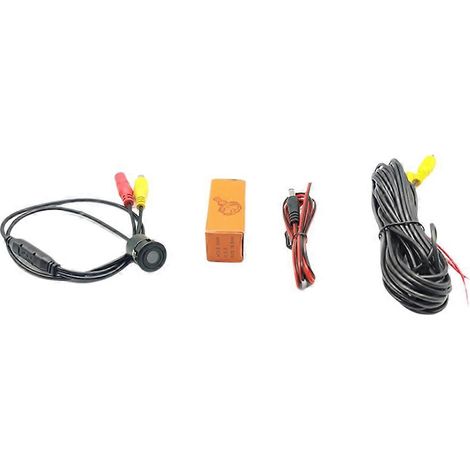 Cámara de visión trasera CCD integrada para coche, cámara HD impermeable con visión nocturna. (1/5)