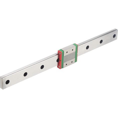 Bloc coulissant élargi pour rail linéaire, guidage à billes haute dureté pour machine-outil MGW12C-300-1R