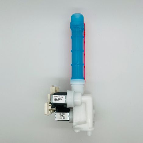 A06625804 Parts for the water valve of a washing machine, long red and blue hose, 4-way solenoid valve, spare parts for washing machines. (1/4)
