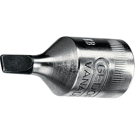 GEDORE Schraubendrehereinsatz 1/4" Schlitz 6,5x1,2mm IS 20 6,5X1,2 6174230 (1/5)